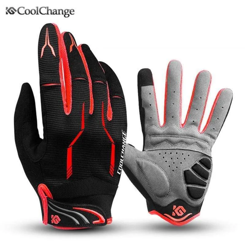 10 Colors Winter Women Men's Cycling Gloves Full Finger with GEL Pad  Shockproof MTB Mountain Bike Bicycle Gloves