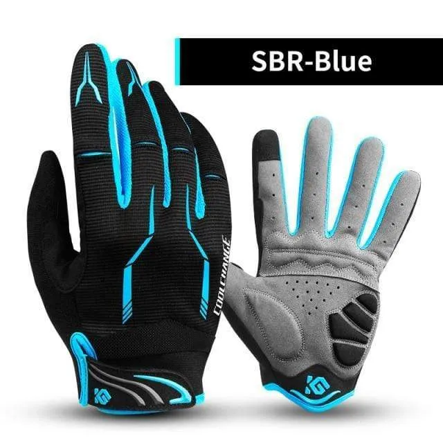 10 Colors Winter Women Men's Cycling Gloves Full Finger with GEL Pad  Shockproof MTB Mountain Bike Bicycle Gloves