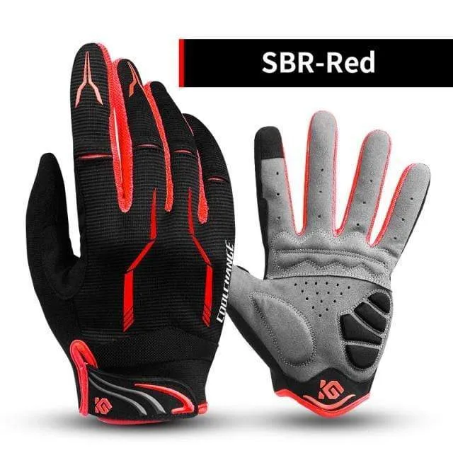 10 Colors Winter Women Men's Cycling Gloves Full Finger with GEL Pad  Shockproof MTB Mountain Bike Bicycle Gloves