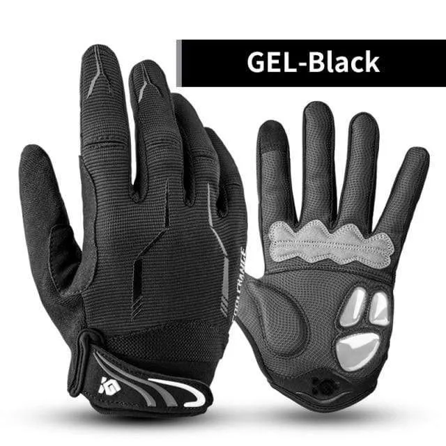 10 Colors Winter Women Men's Cycling Gloves Full Finger with GEL Pad  Shockproof MTB Mountain Bike Bicycle Gloves