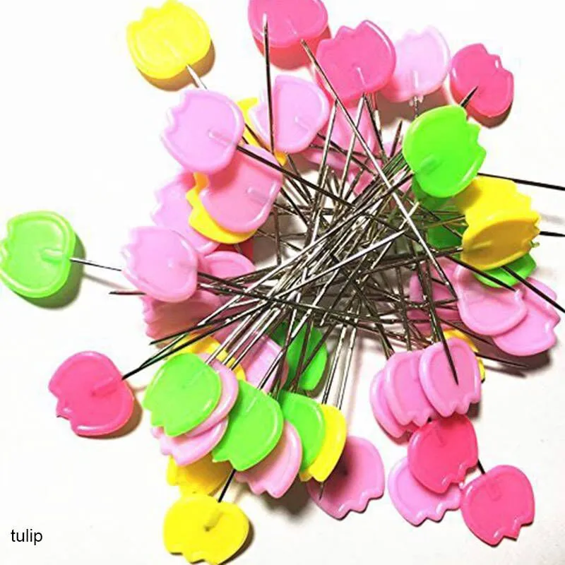 100Pcs Stainless Steel Dressmaking Pins Embroidery Patchwork Pins Accessories Tools Sewing Marker Ne