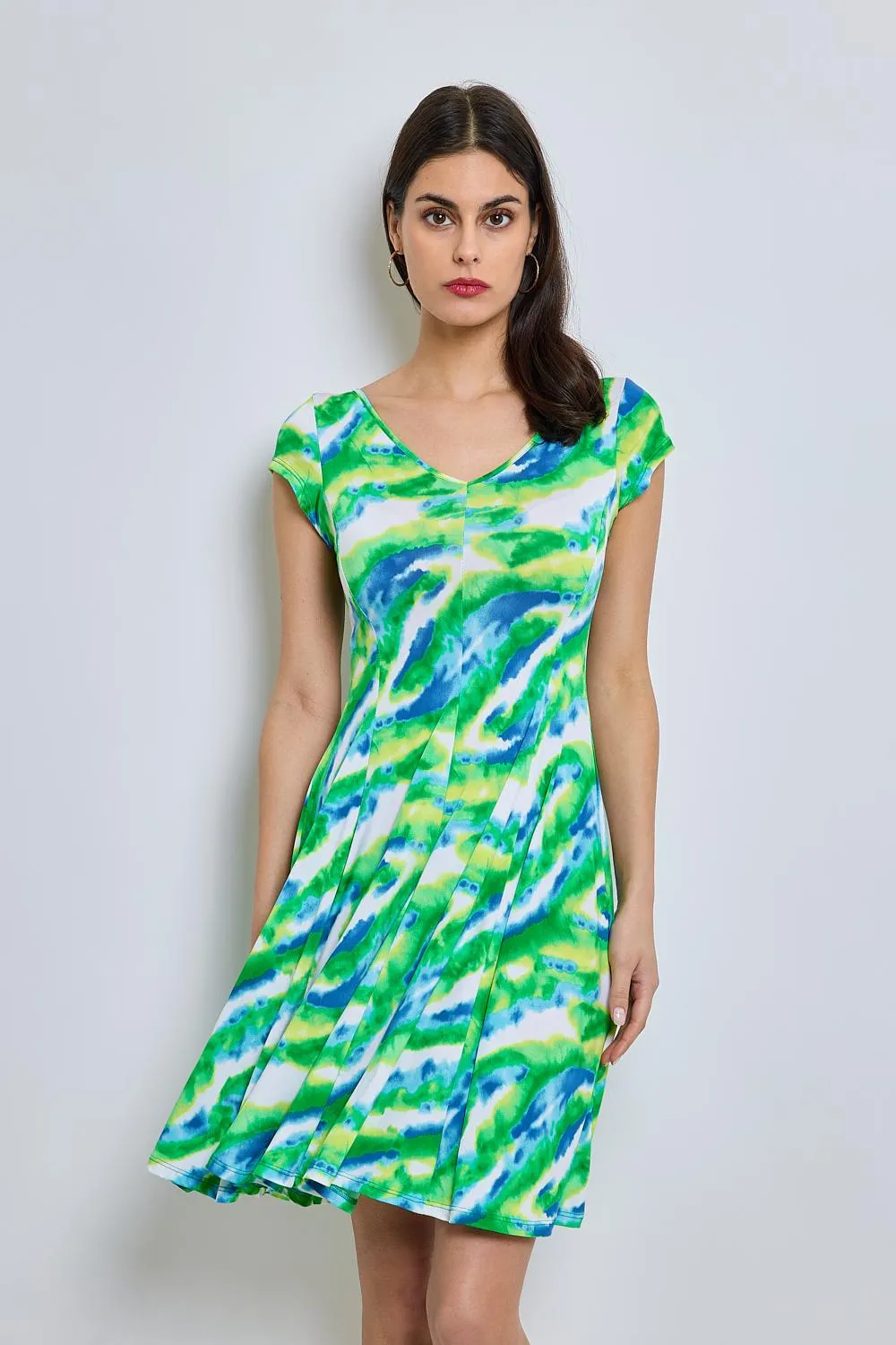 4-A0849 Katrine Tie Dye Dress