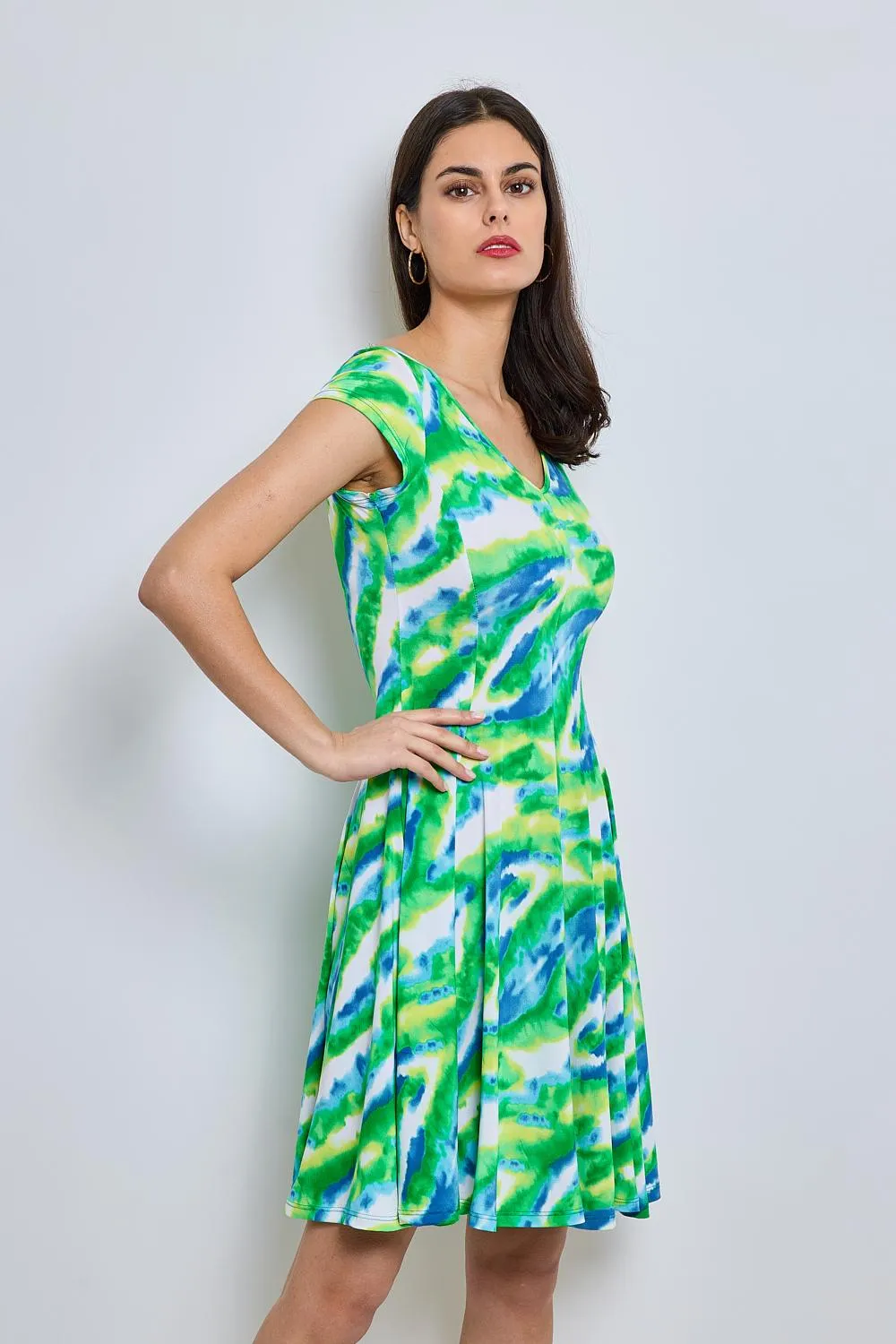 4-A0849 Katrine Tie Dye Dress