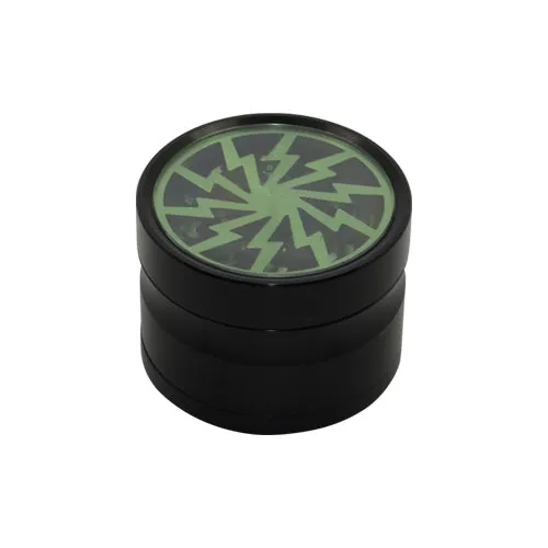 4-piece Lightning Bolt Herb Grinder