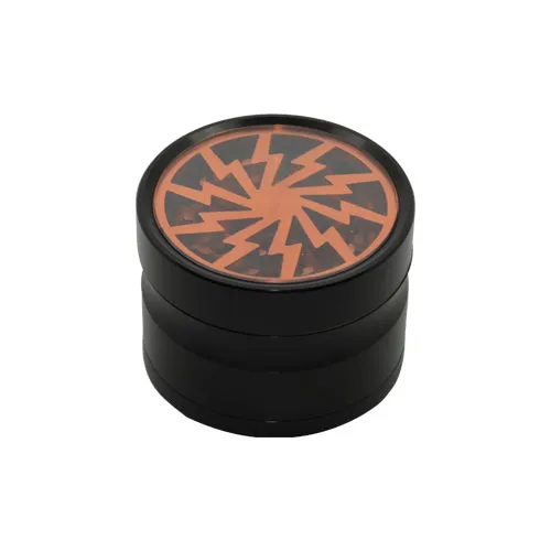 4-piece Lightning Bolt Herb Grinder