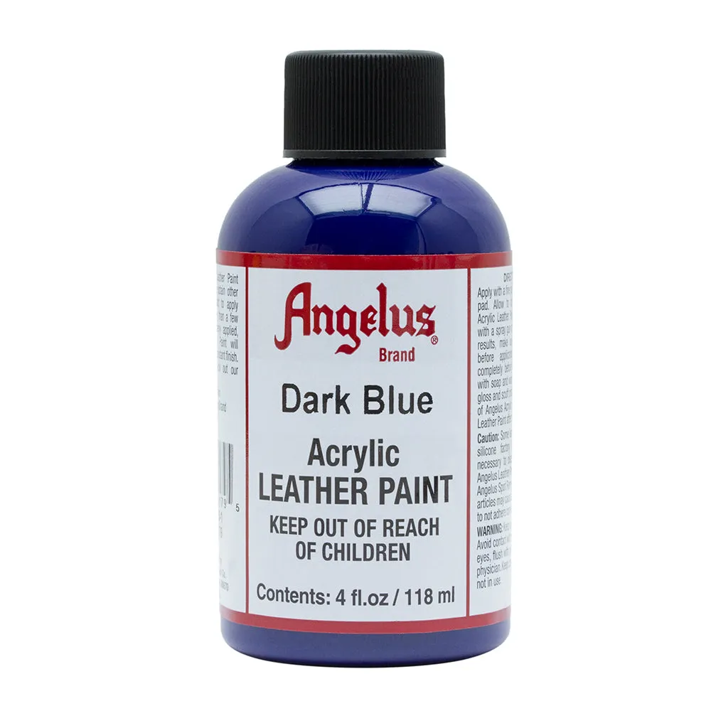 Angelus Dark Blue Leather Paint 054