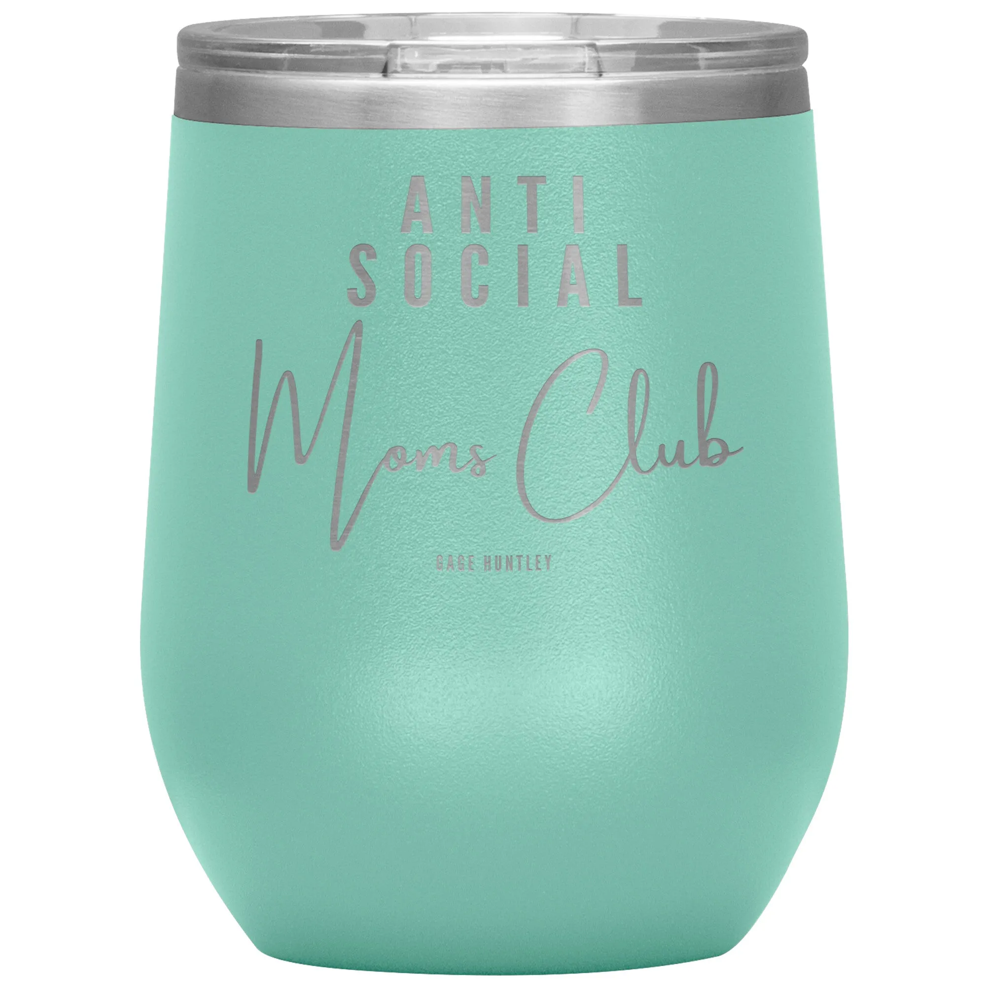 Anti Social Moms Club- Wine Tumbler