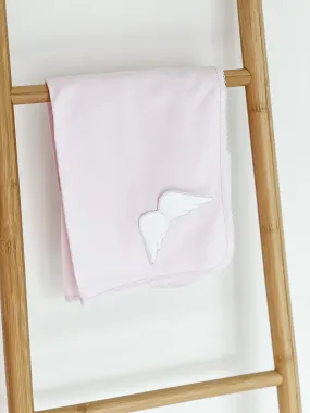 BabyGi Angel Wing Pink Cotton Blanket