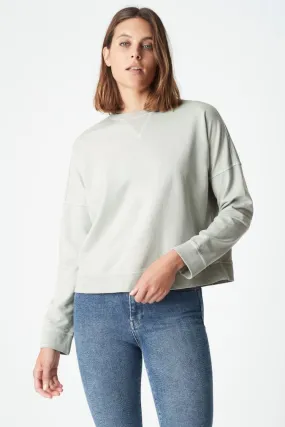 Belle Soft Lichen Sage Cotton Sweat