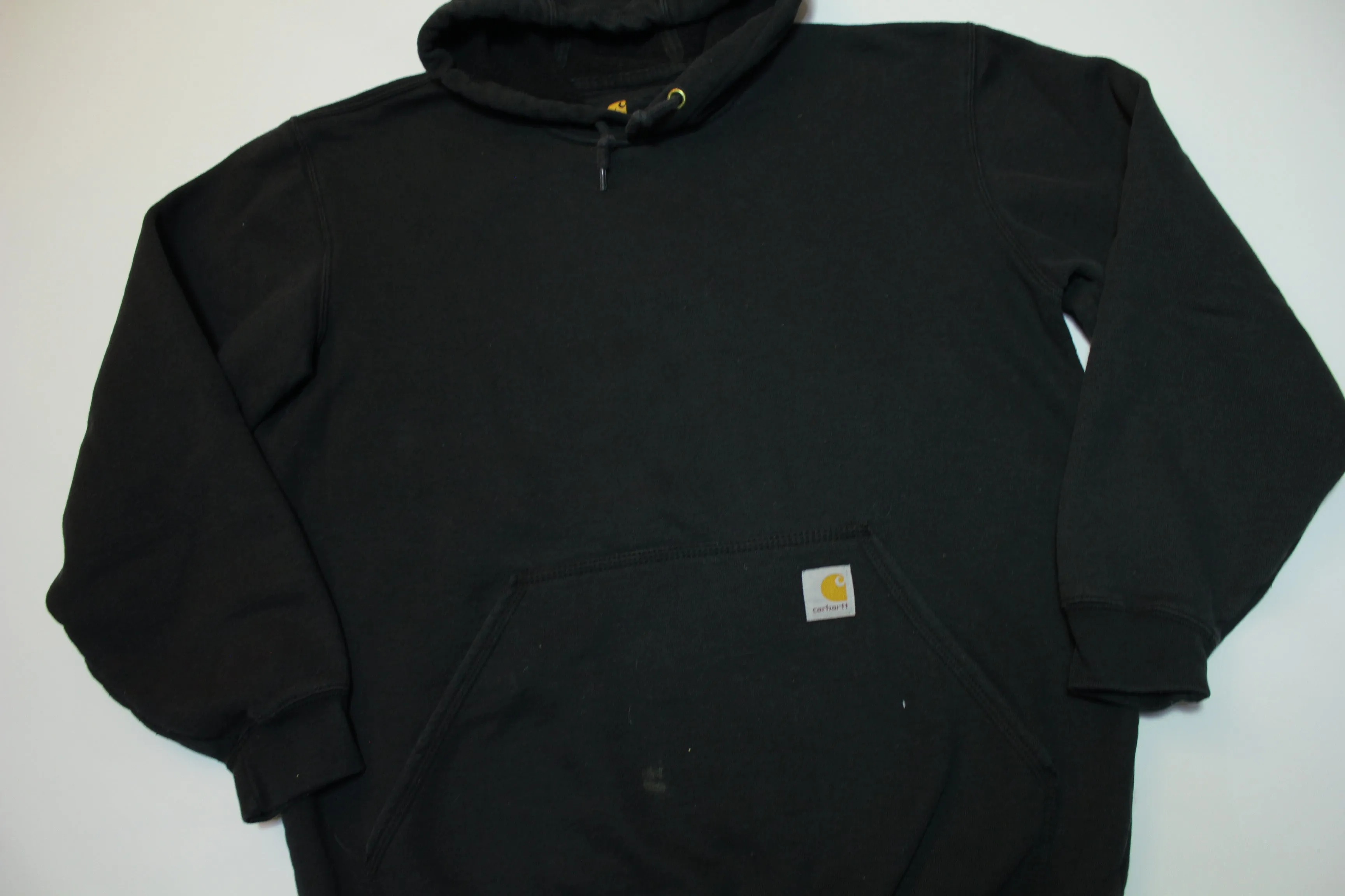 Carhartt K121 BLK Black Pullover Construction Hoodie Sweatshirt