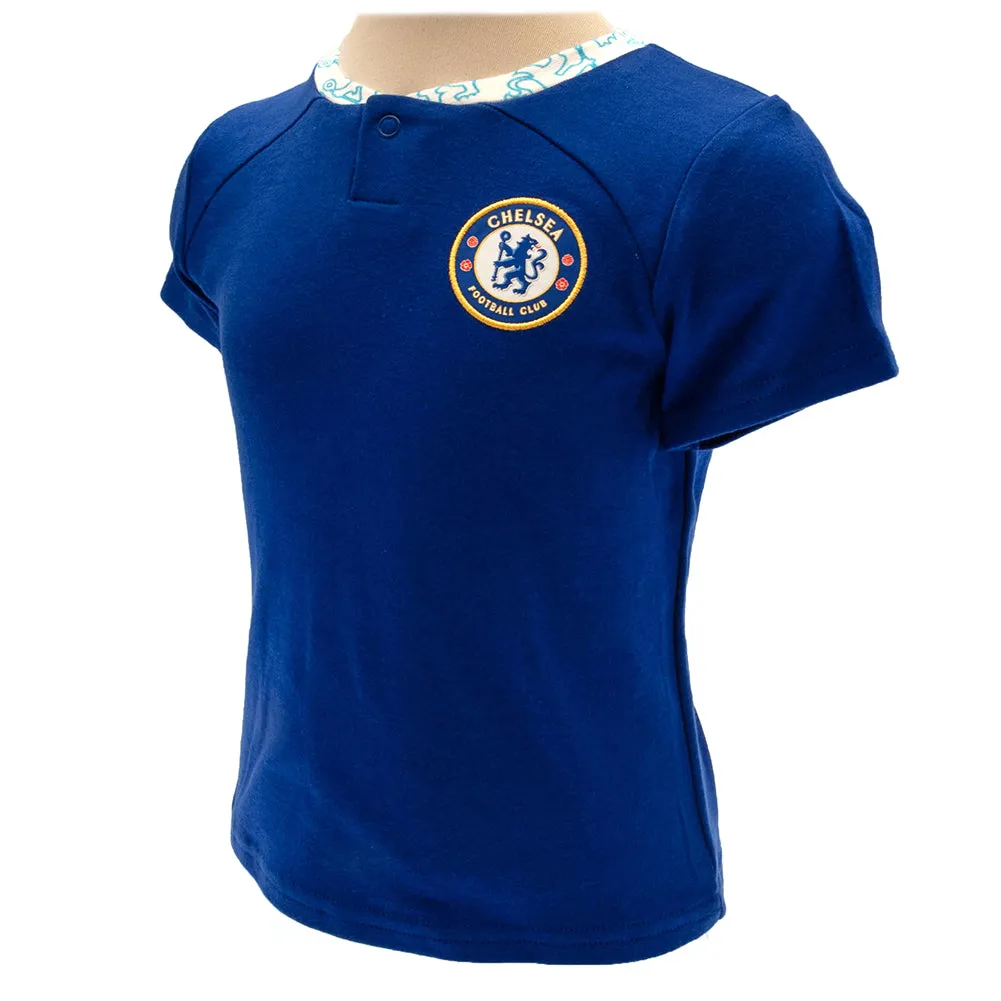 Chelsea FC Shirt & Short Set 9-12 Mths LT