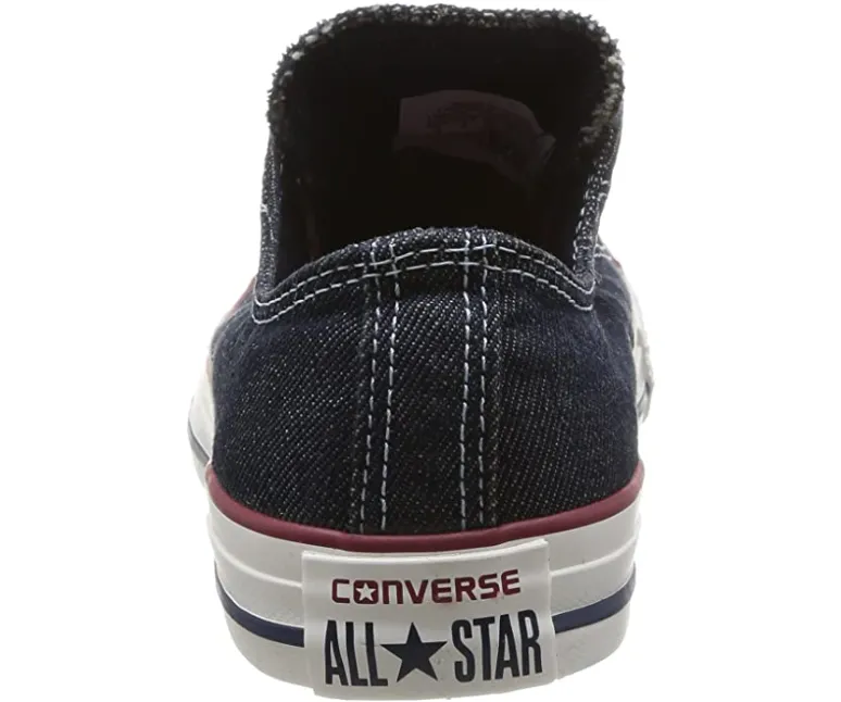 Converse men's sneakers shoe in denim Ct OX 148497C dark blue