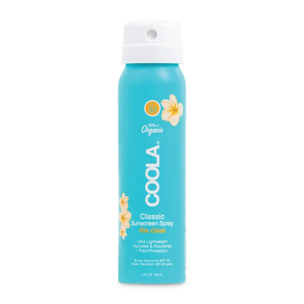 Coola Classic Organic Sunscreen Spray SPF 50 - Fragrance Free - Travel Size my