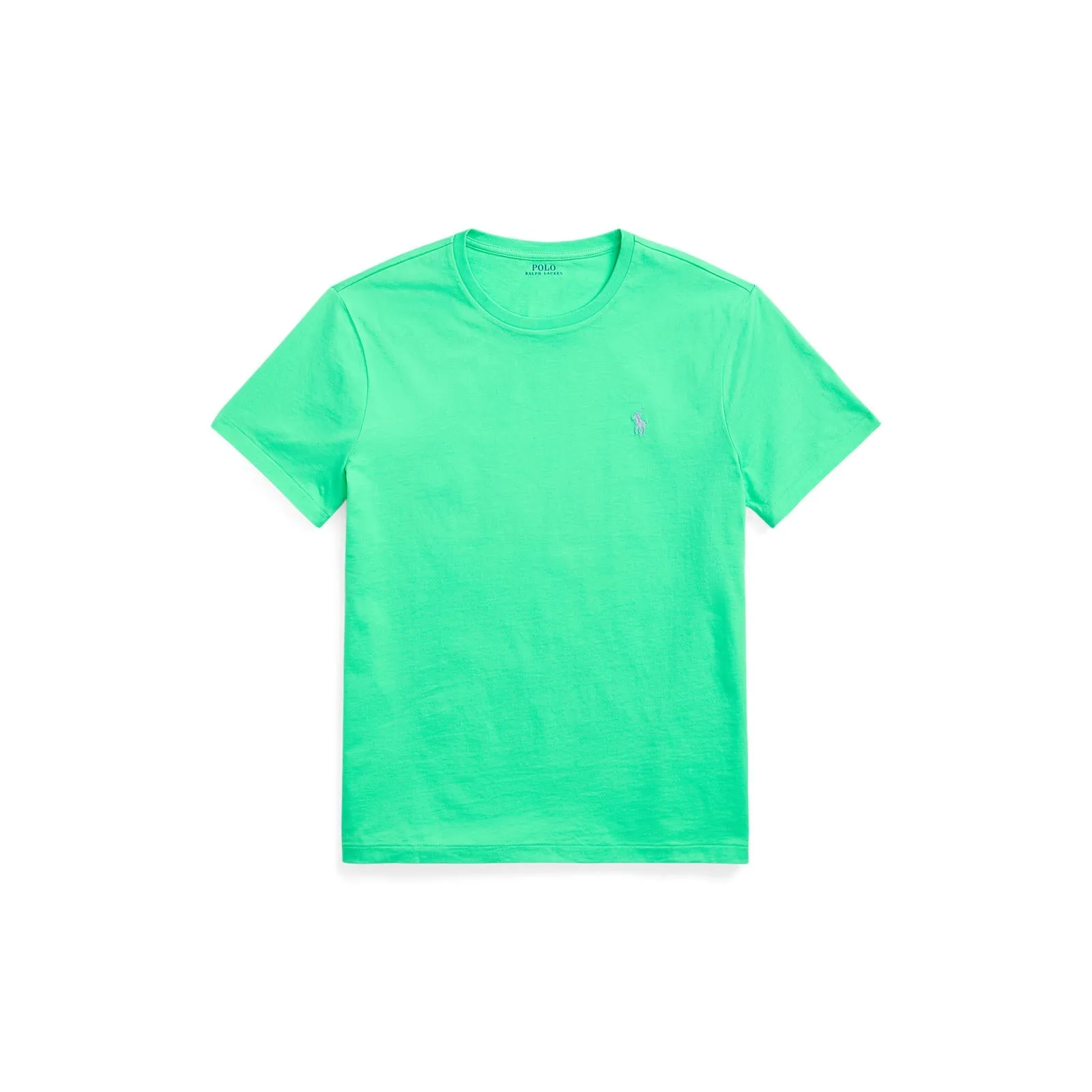 Custom Slim Fit Jersey Crewneck T-Shirt - Sunset Green