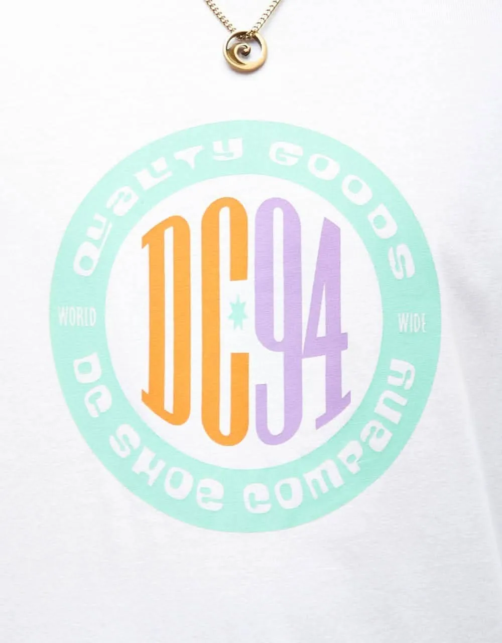 DC Sport Circle T-Shirt - White