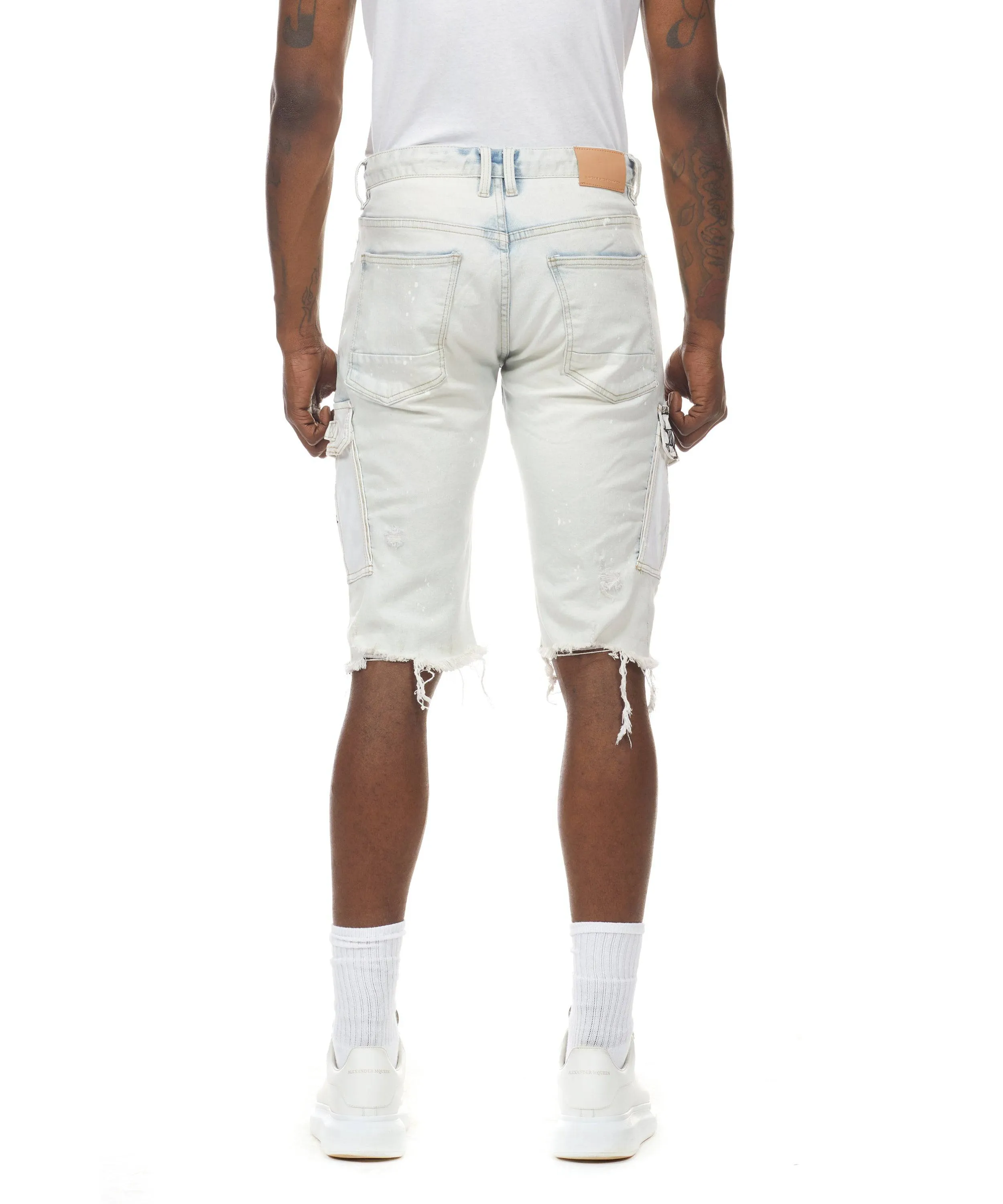 Doodle Cargo Utility Shorts - Rivington Blue