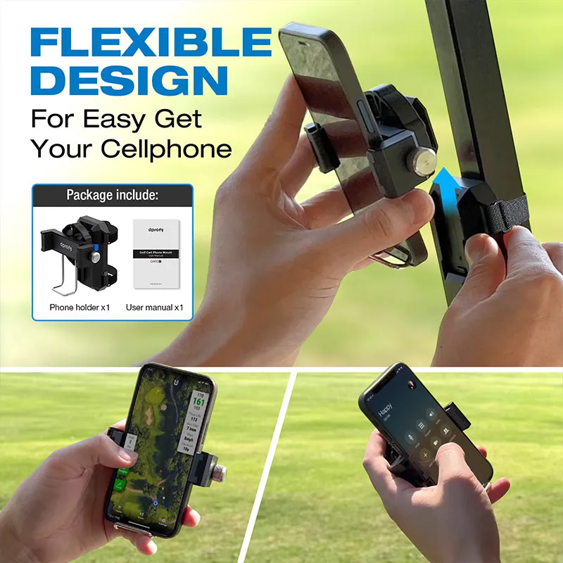 Dprofy Golf Cart Phone Holder Improve My Golf Swing