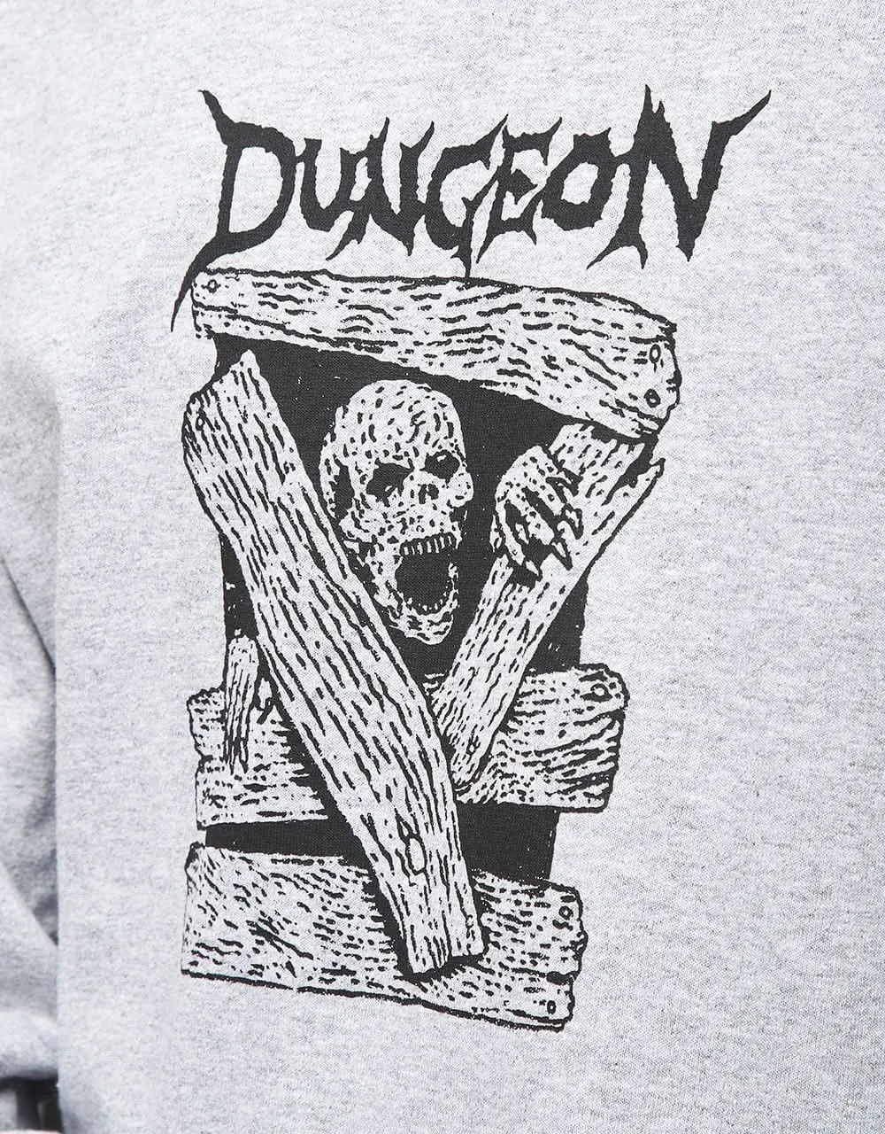 Dungeon Escape L/S T-Shirt - Grey