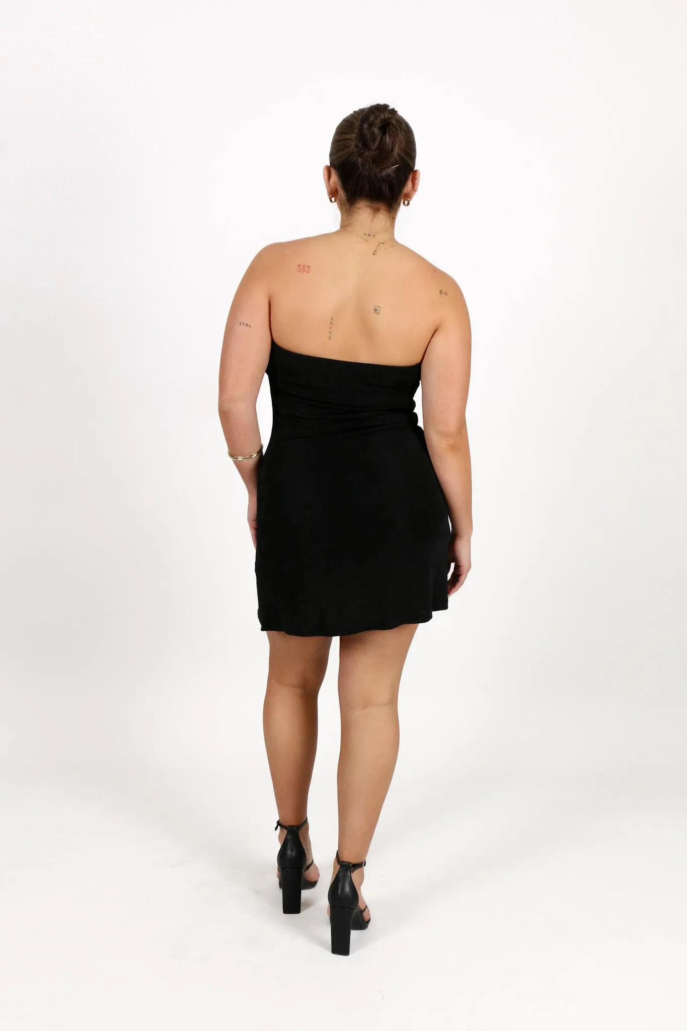 EFFIE MINI DRESS BLACK