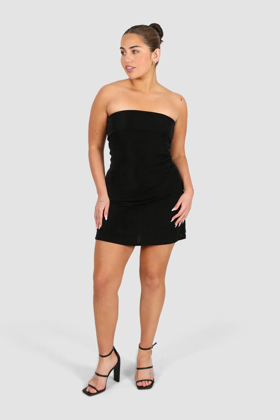 EFFIE MINI DRESS BLACK