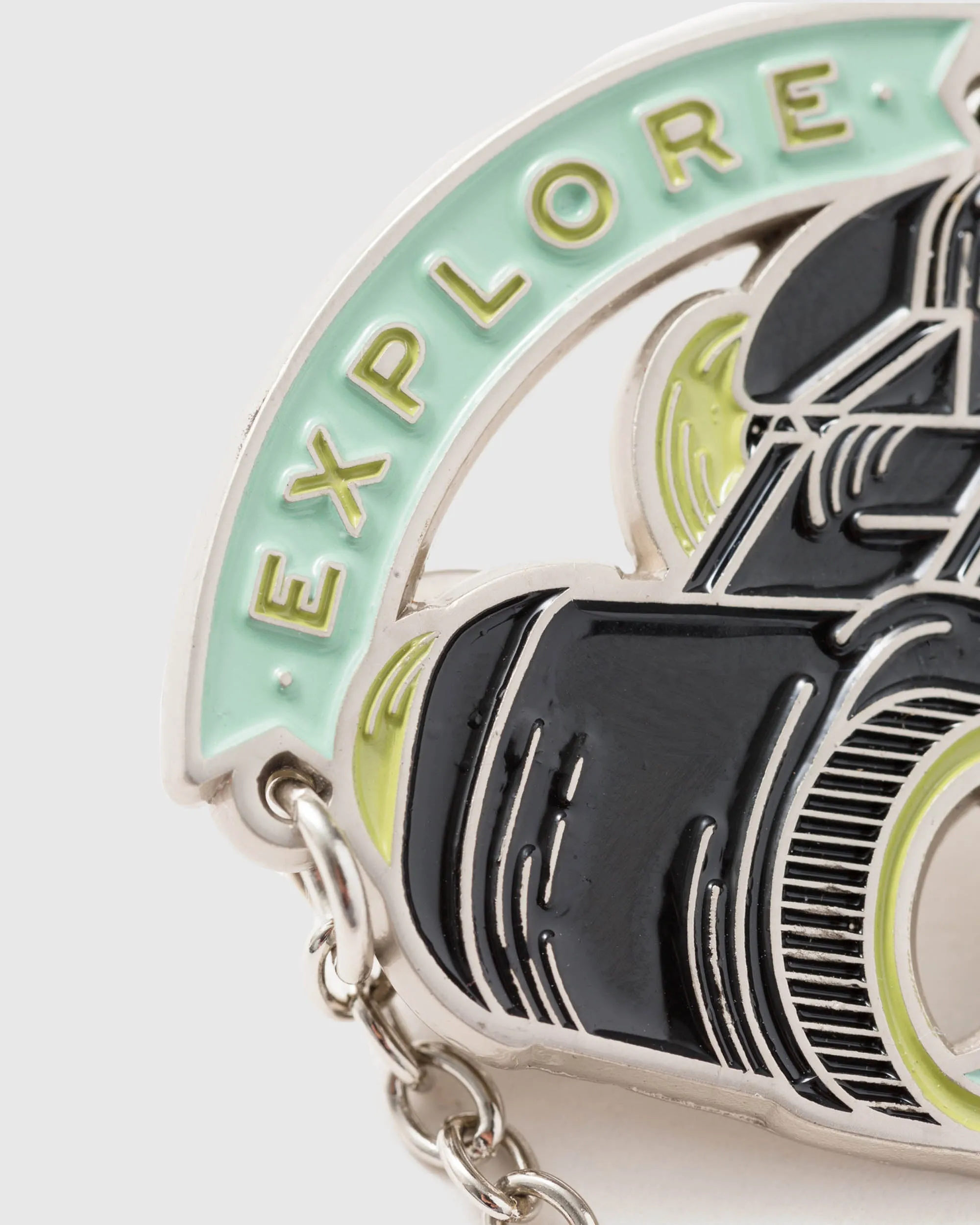 Explore Enamel Pin