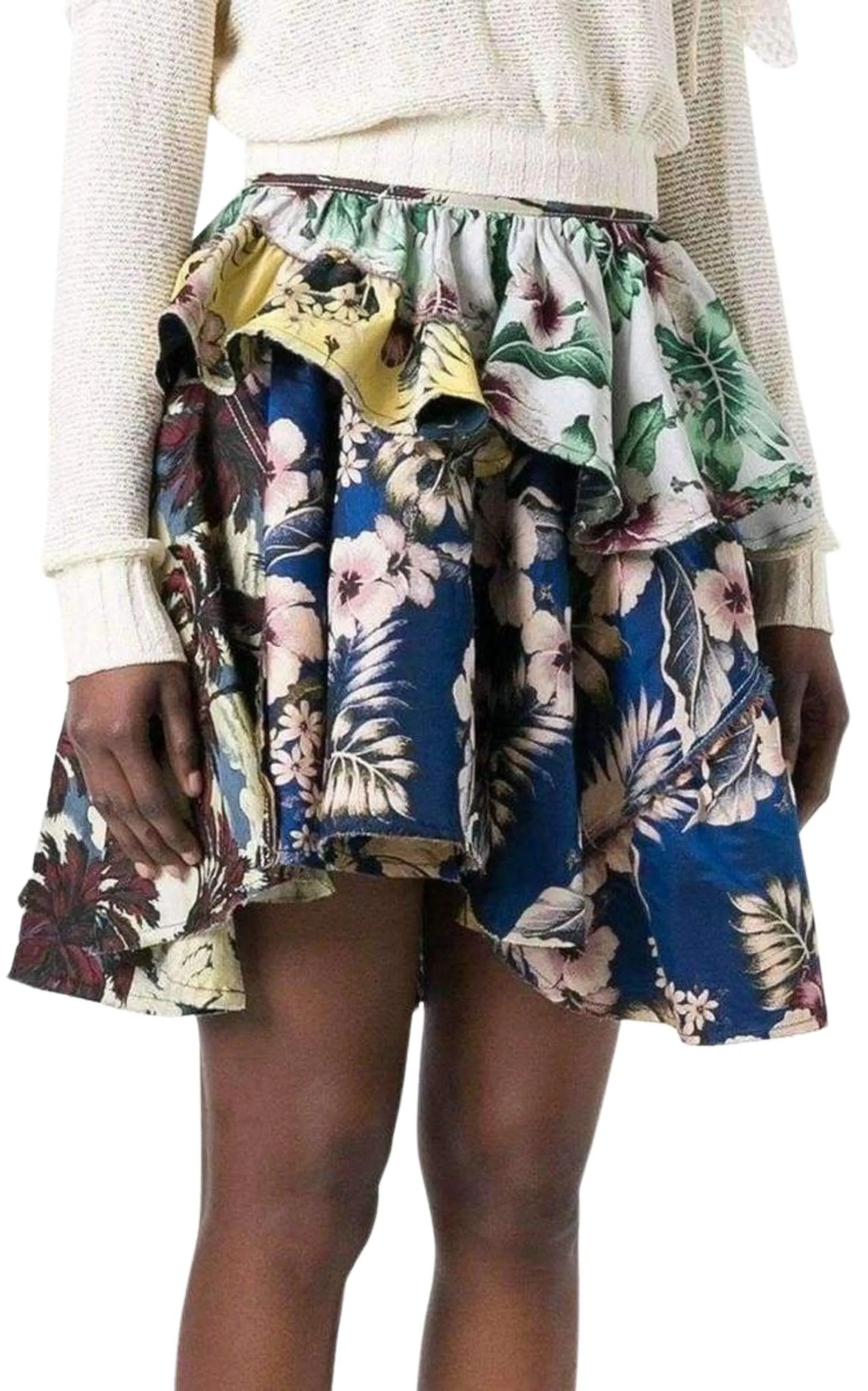 Floral Print Skirt