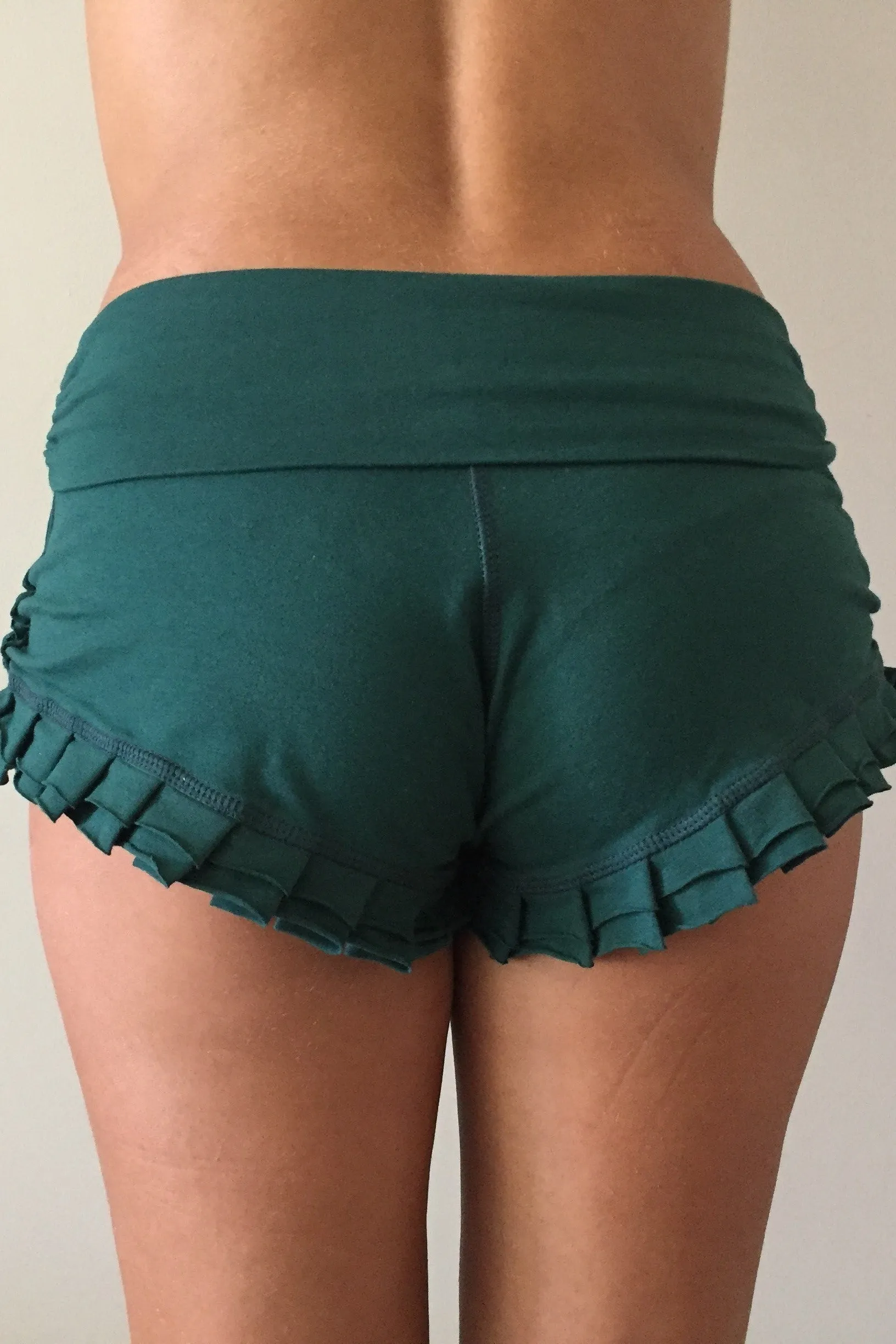 Forest Ruffle Shorts