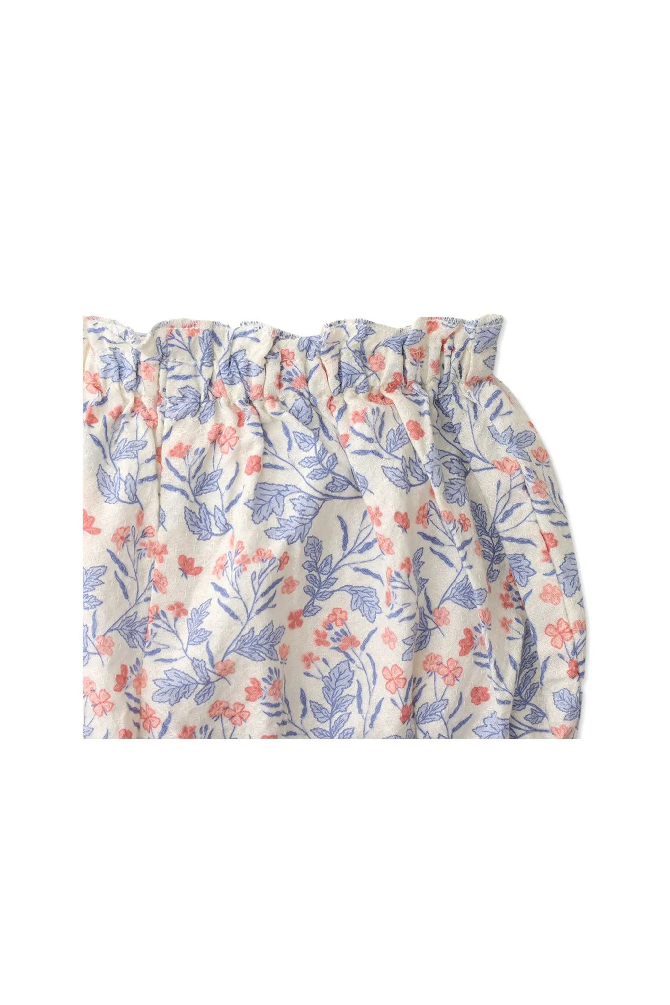 Gingersnaps Floral Printed Bloomers with Ribbon