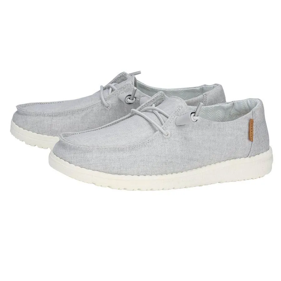 'Hey Dude' Women's Wendy Linen - Chambray Lt. Grey