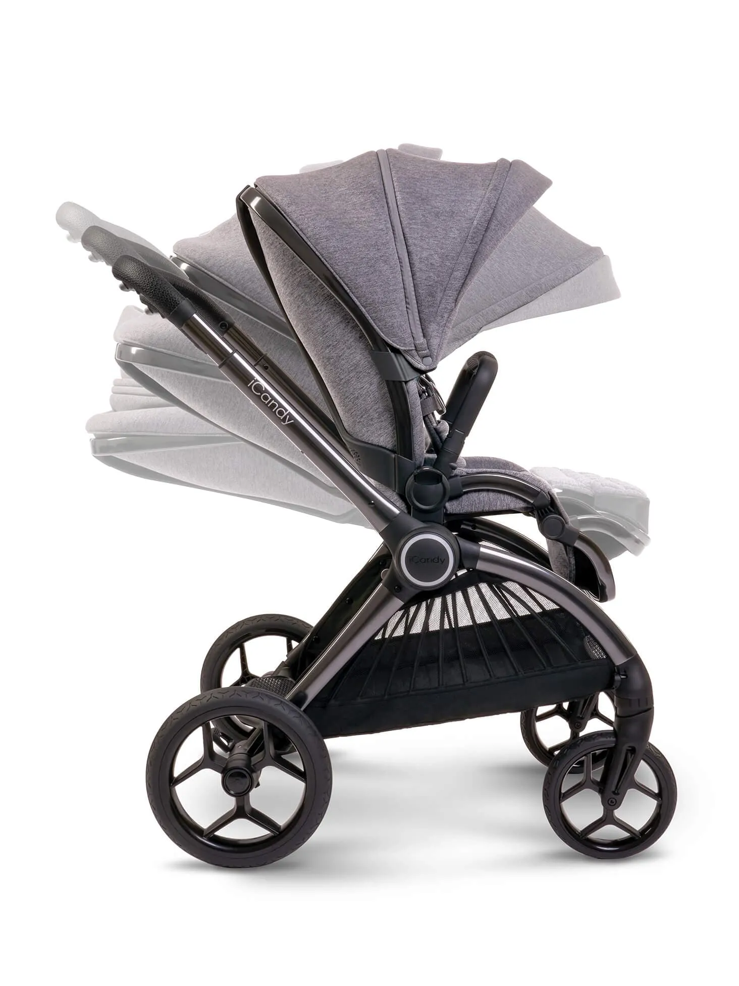 iCandy Core Cloud T Complete Travel System - Light Grey