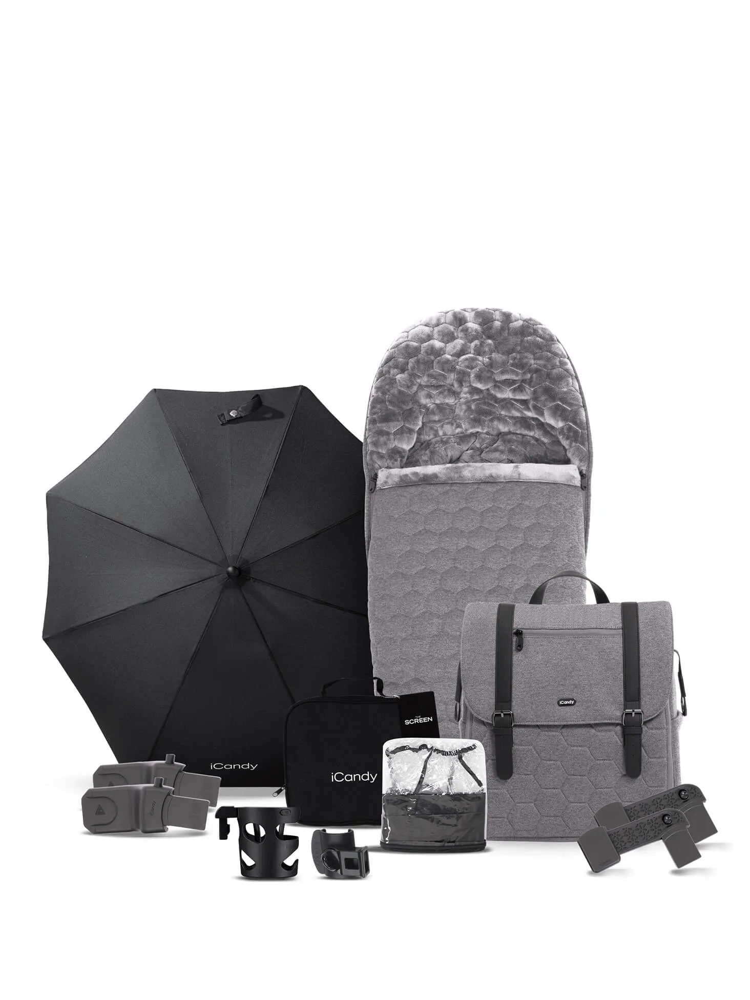 iCandy Core Cloud T Complete Travel System - Light Grey