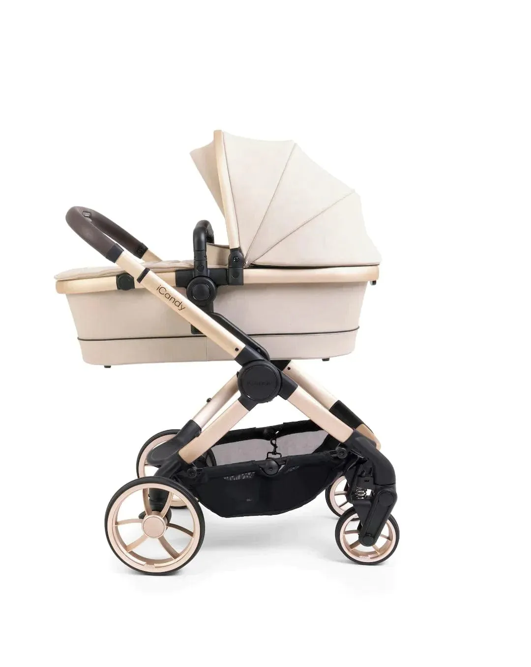 iCandy Peach 7 Cybex Cloud T Plus Complete Travel System Bundle - Biscotti