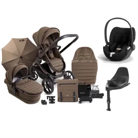 iCandy Peach 7 Cybex Cloud T Plus Complete Travel System Bundle - Coco