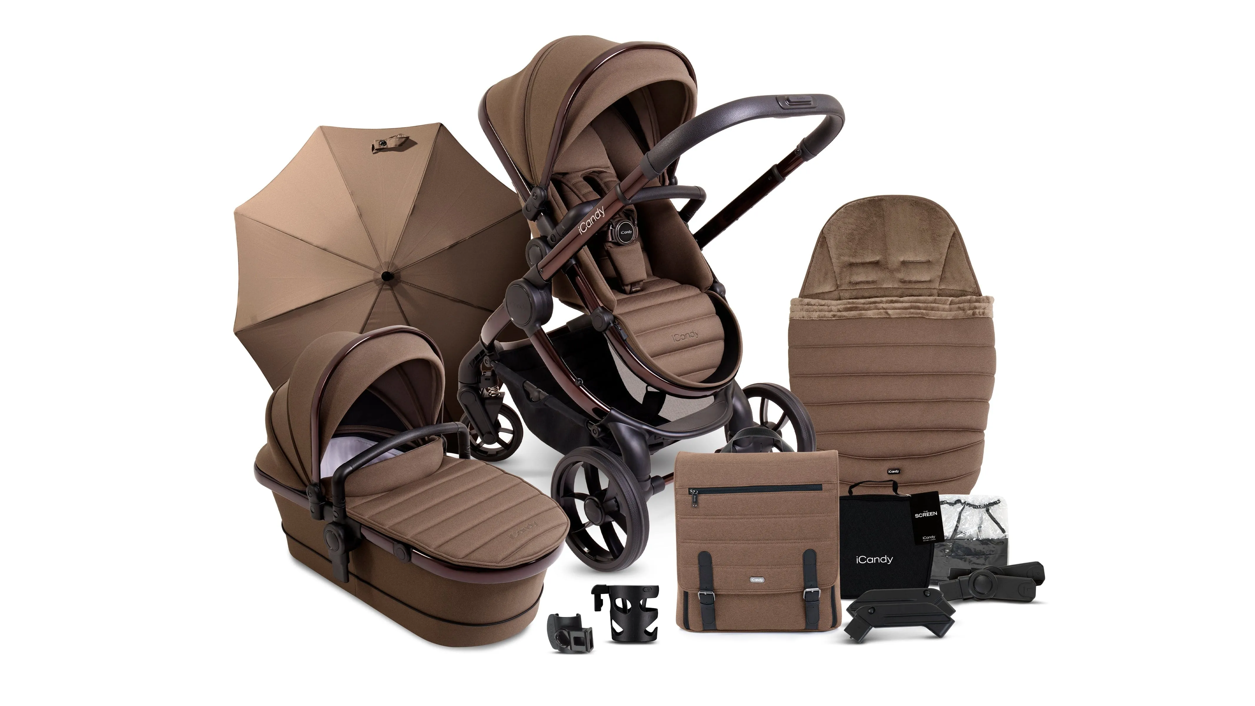 iCandy Peach 7 Cybex Cloud T Plus Complete Travel System Bundle - Coco