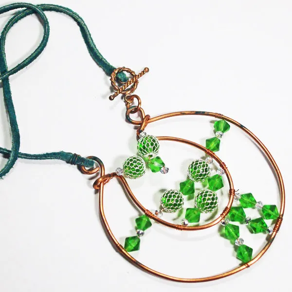 Idumea Beaded Wire Design Jewelry Necklace