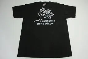 Inner Child Gone Wild Vintage 1991 Oneita 90's Single Stitch T-Shirt