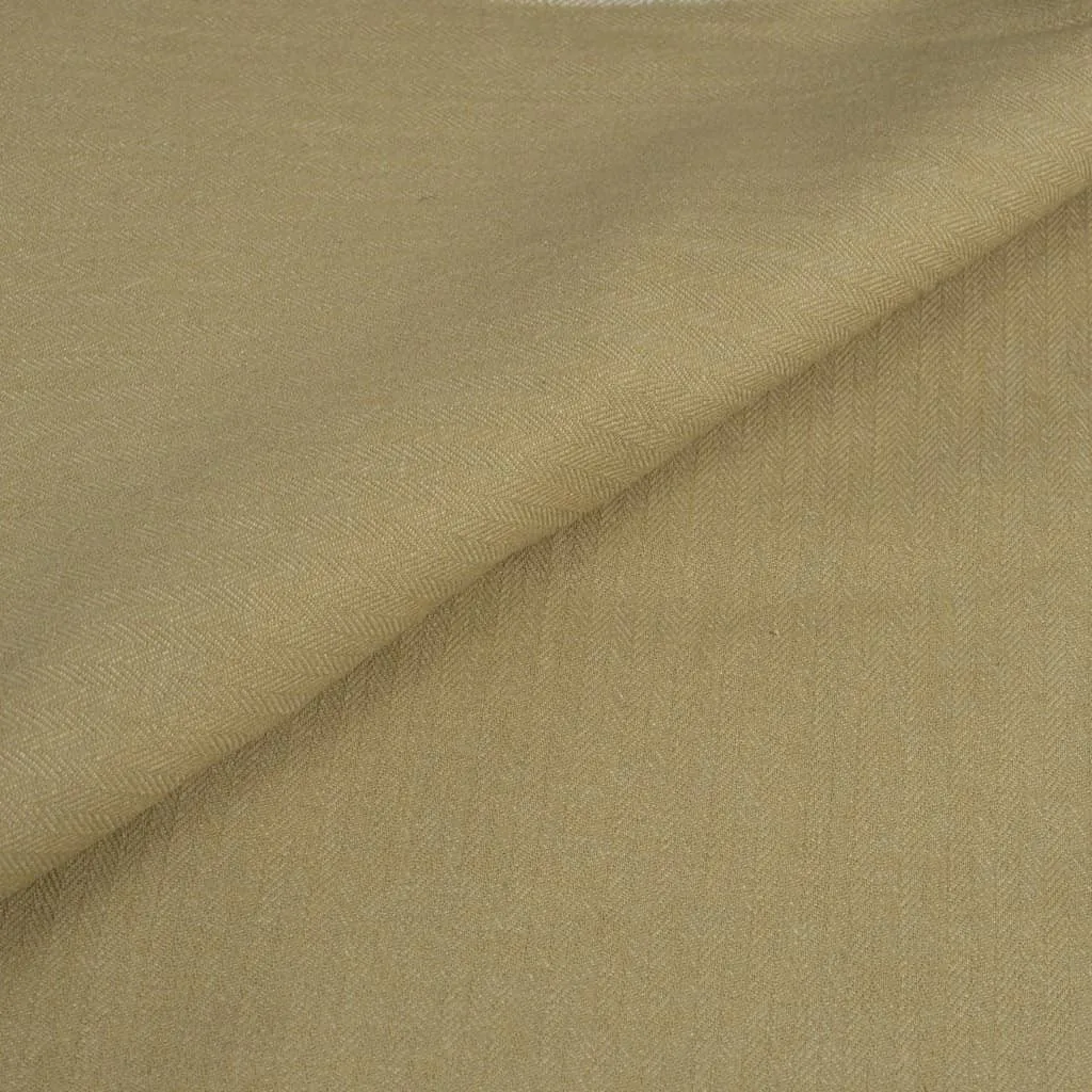 Japanese Cream Herringbone Selvedge Shirt