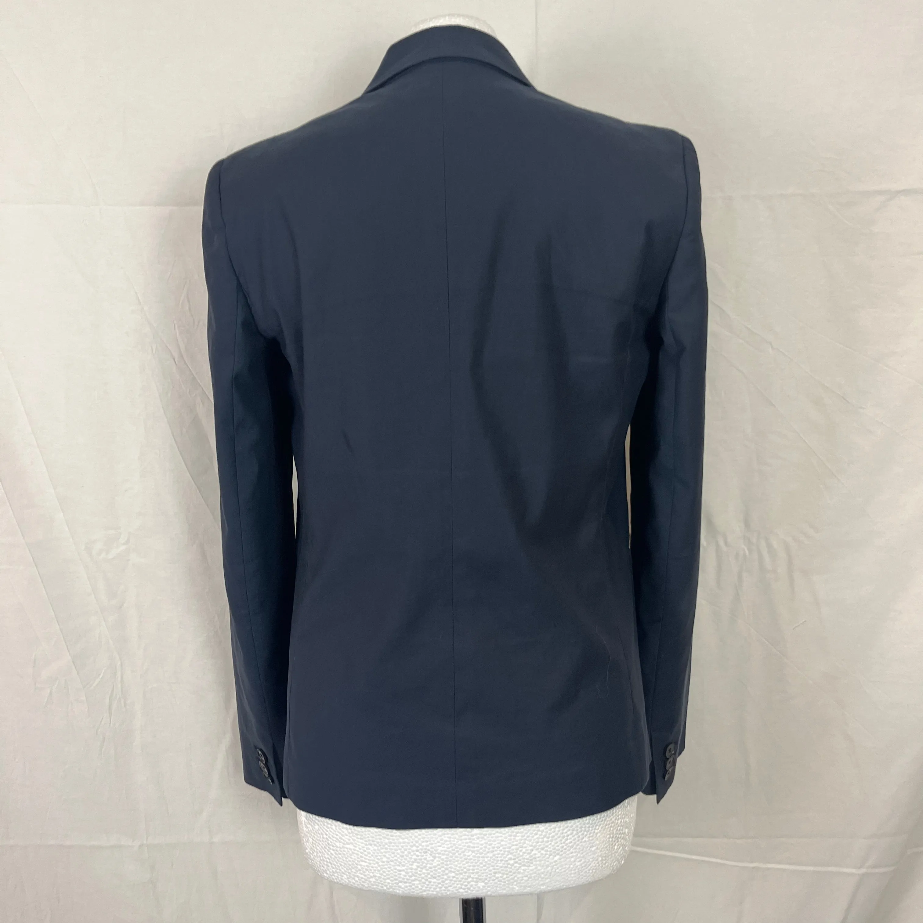 Joseph Navy Cotton & Linen Jacket S