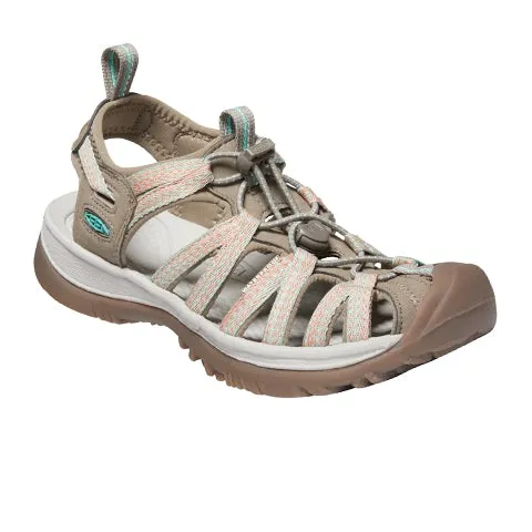 Keen Whisper Sandal (Women) - Taupe/Coral