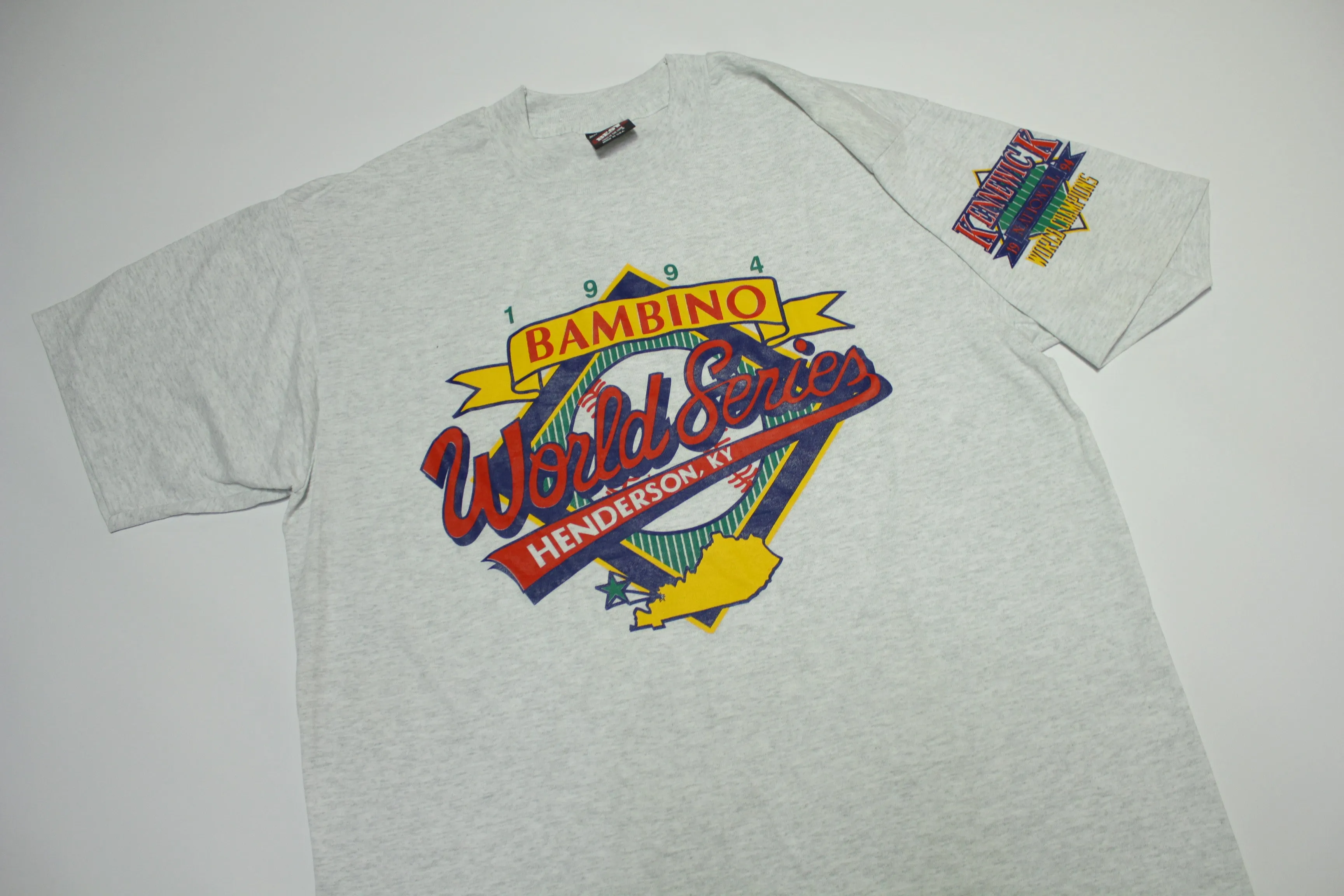 Kennewick Bambino 1994 Vintage 90's National World Series Champs USA T-Shirt