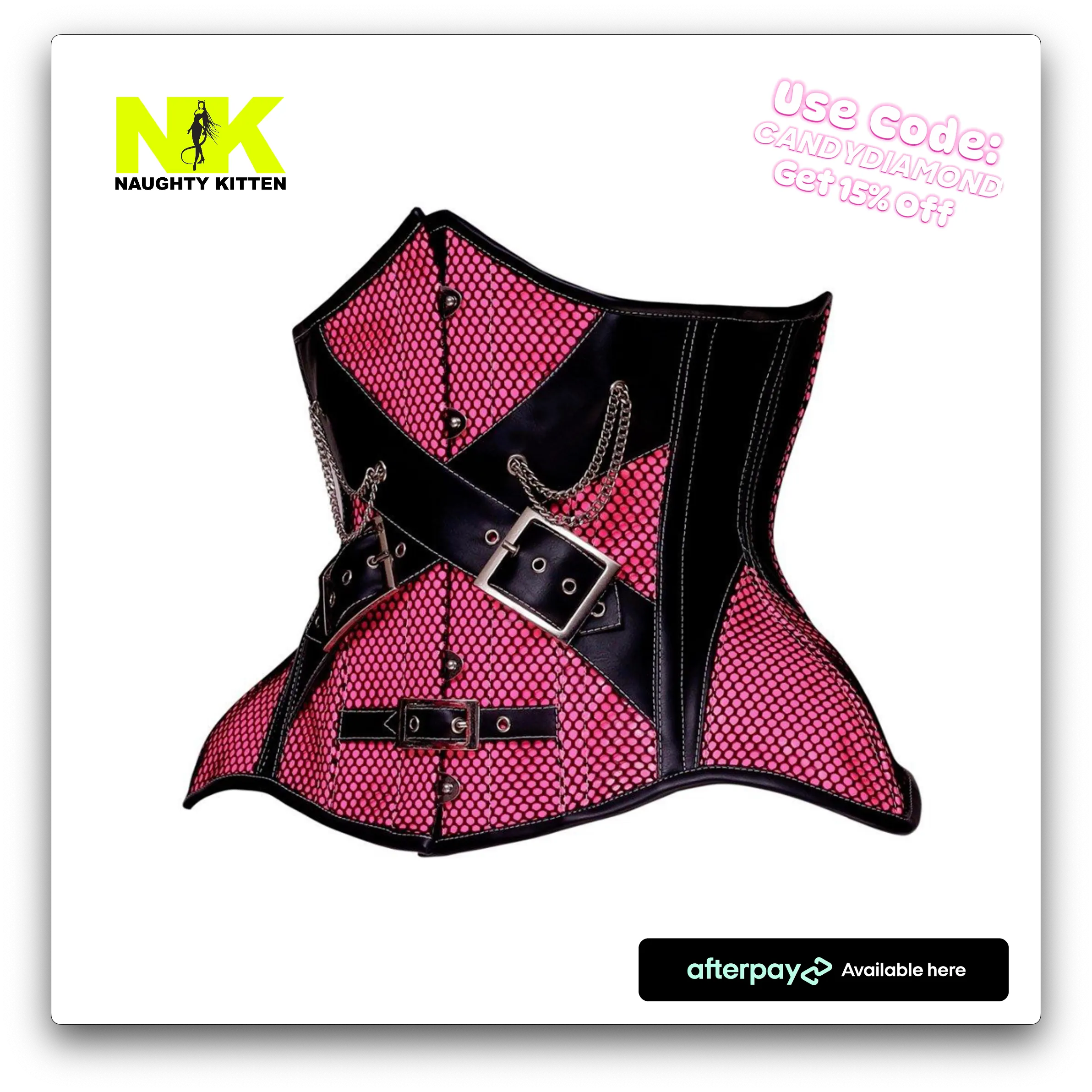 Kitten Candy Diamond Corset