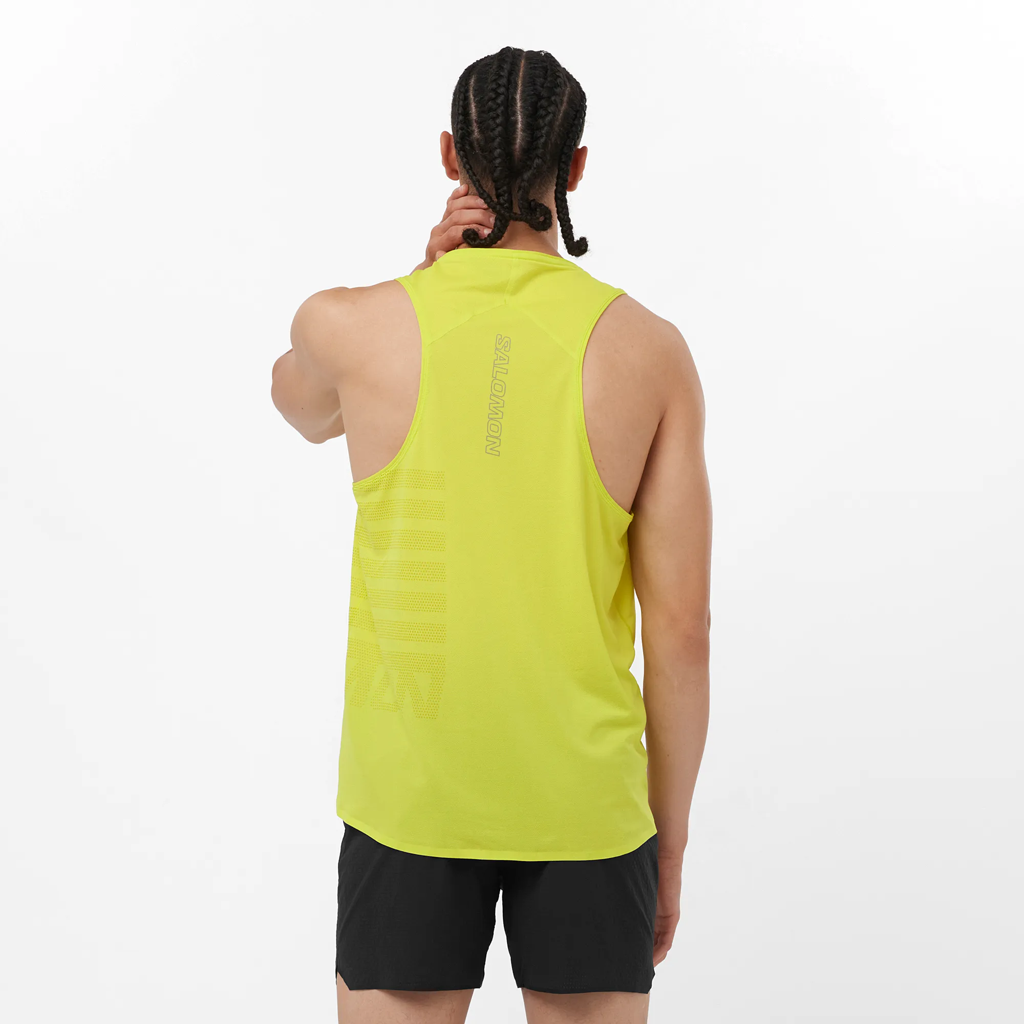 M Salomon Aero Singlet GFX