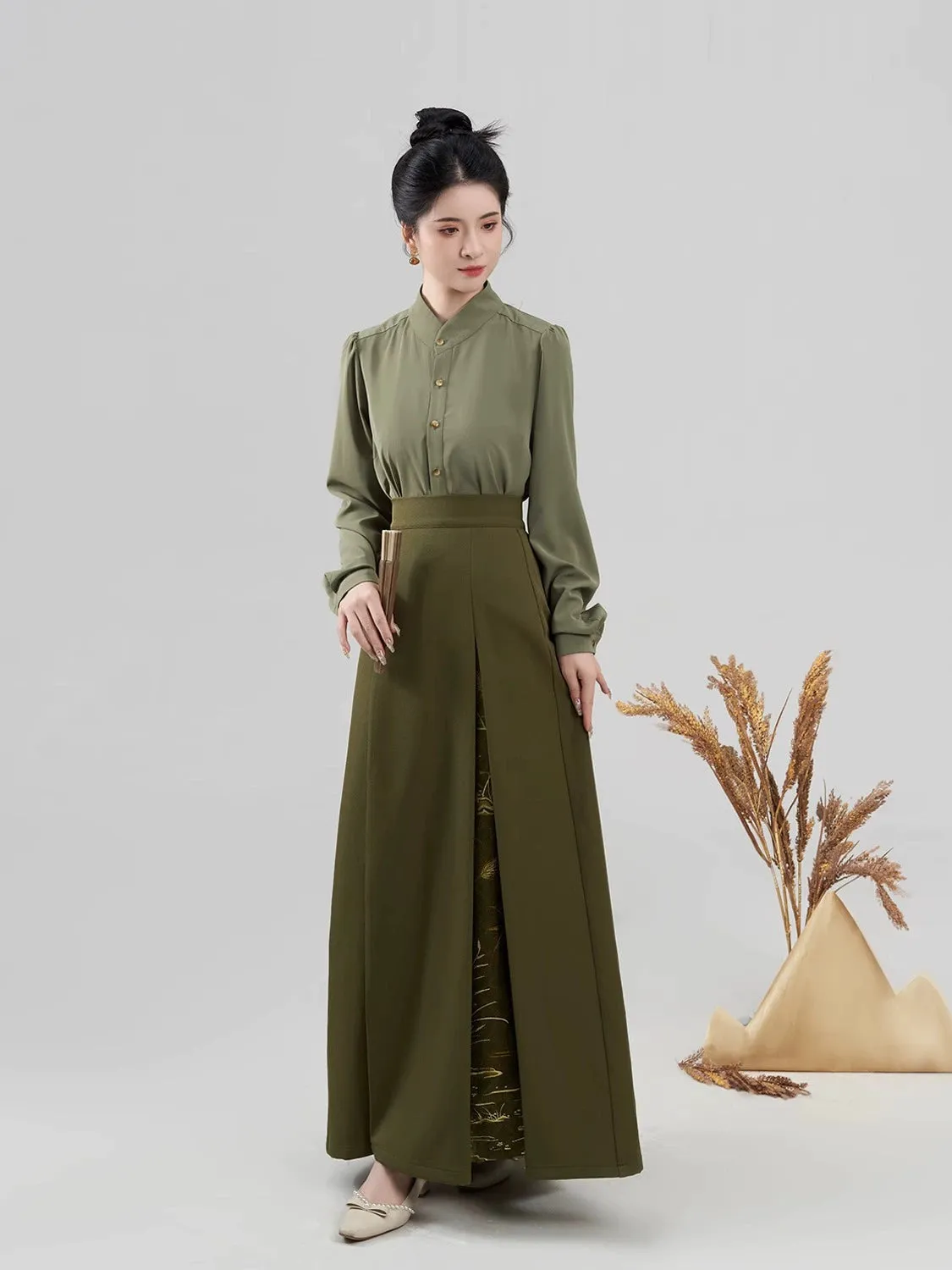 Ming Dynasty Inspired Modern Hanfu, Maihui 麦穗 (Preorder)