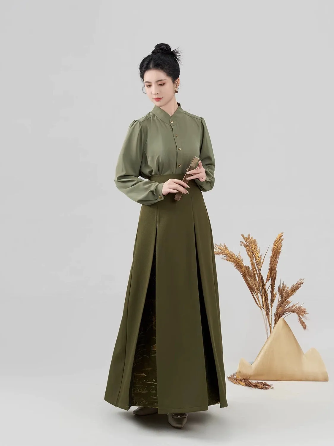 Ming Dynasty Inspired Modern Hanfu, Maihui 麦穗 (Preorder)