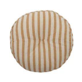 Montauk Round Cotton Cushion 40cm - Mustard