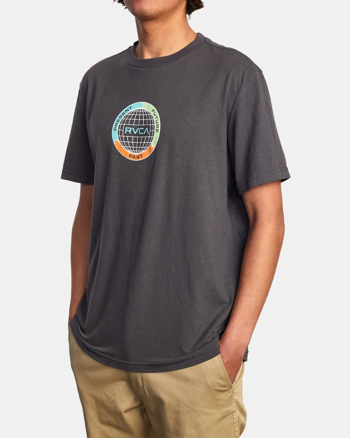 Multi National Slub Tee - RVCA Black