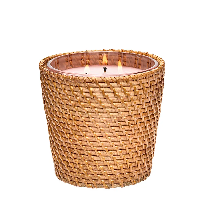 NEST FRAGRANCES | Rattan Himalayan Salt & Rosewater Candle