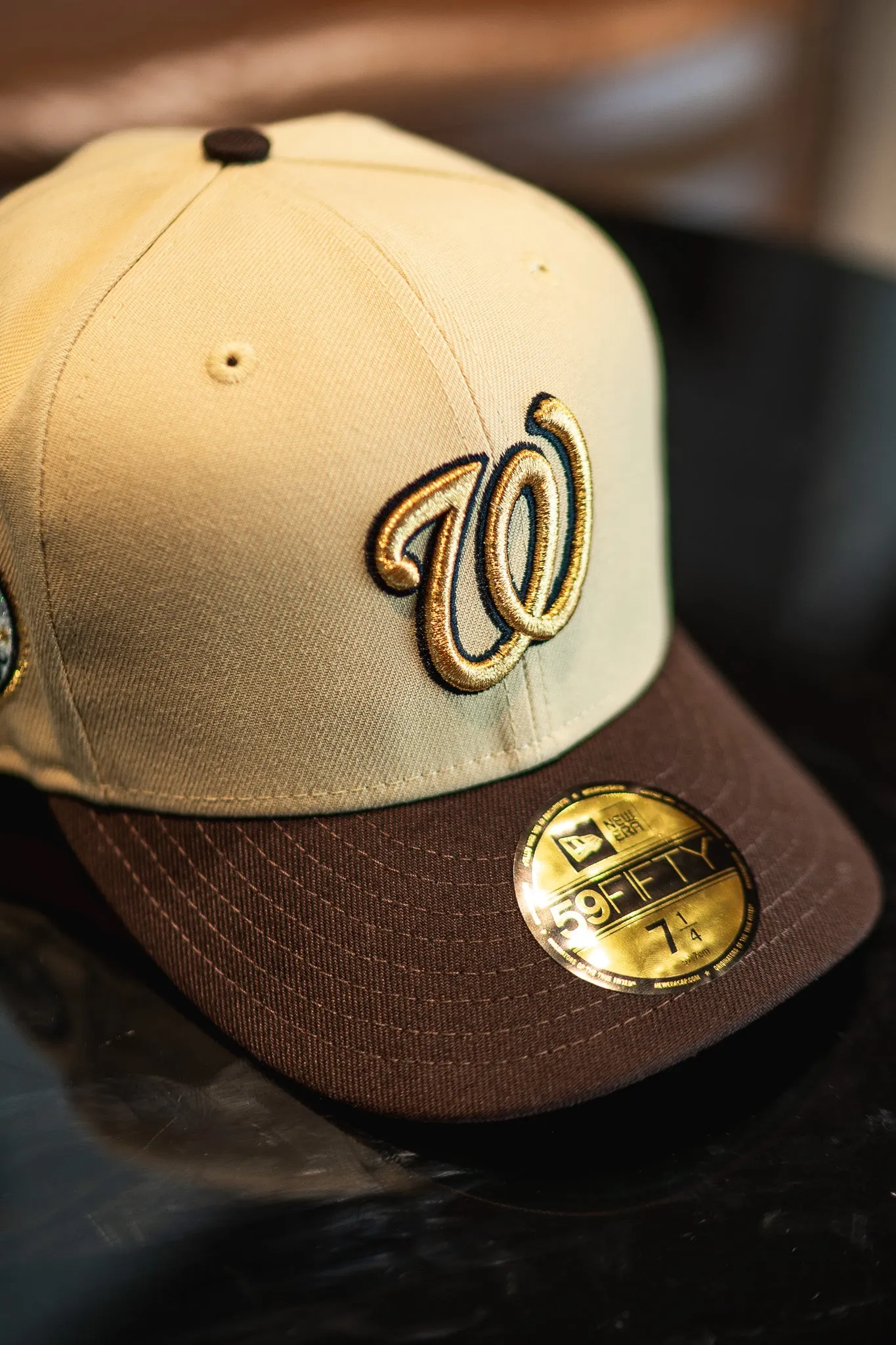 New Era Washington Nationals Green UV (Cream/Mocha)