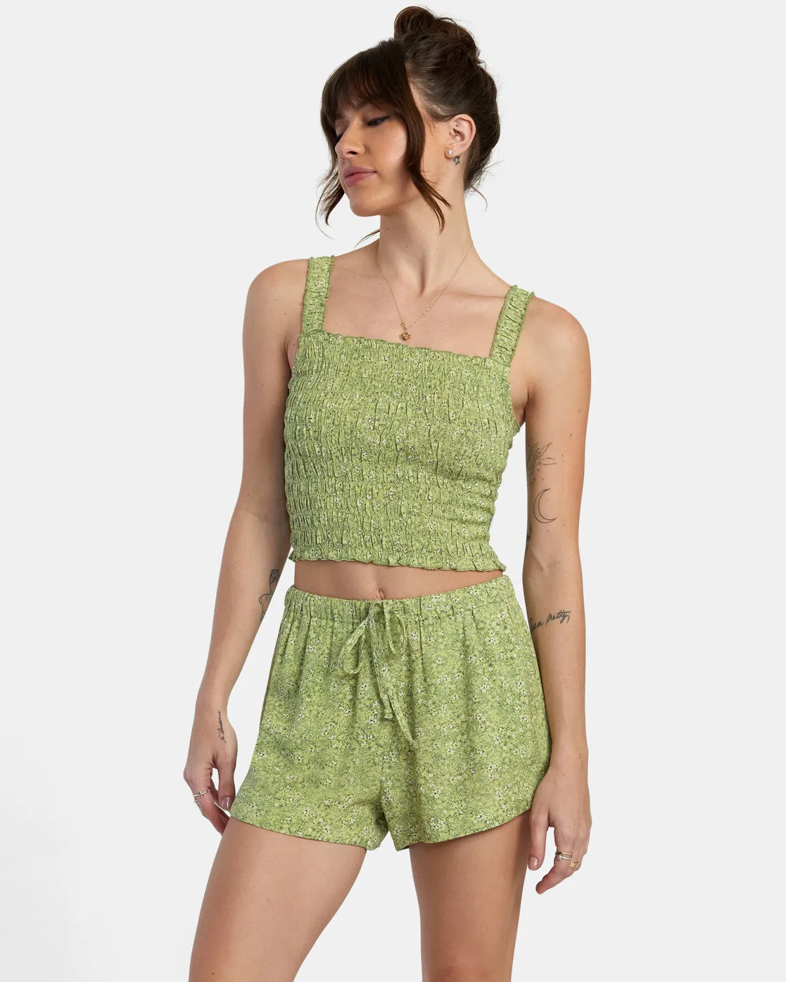 New Yume Shorts - Fern