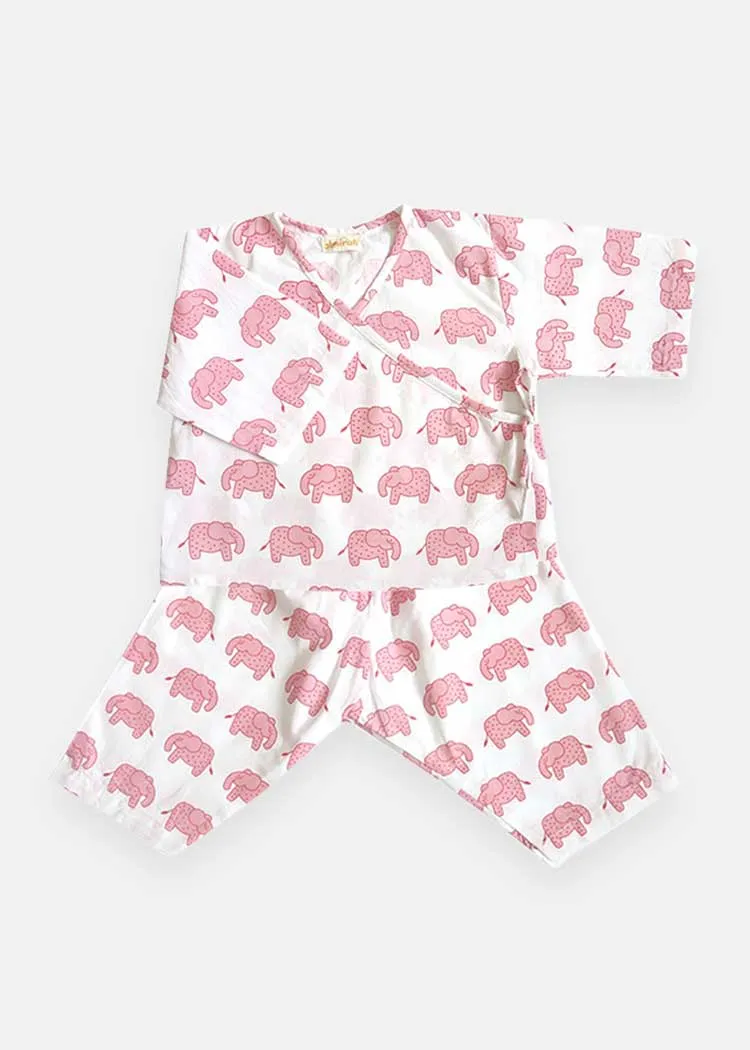 Newborn Baby Kimono - Haathi March